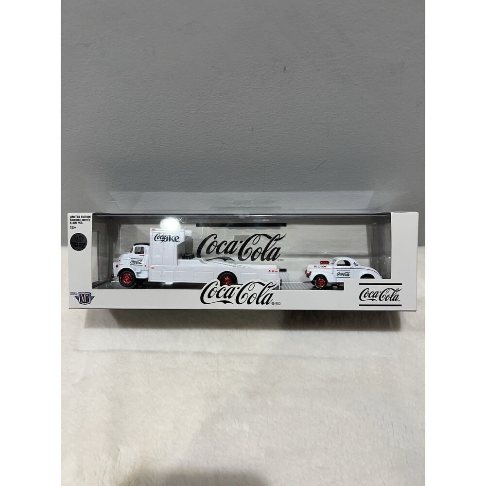 CHASE M2 Machines Coca Cola 1957 Dodge COE & 1941 Willys Coupe Gasser 1 Of 750